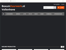 Tablet Screenshot of boxumvuurwerk.nl